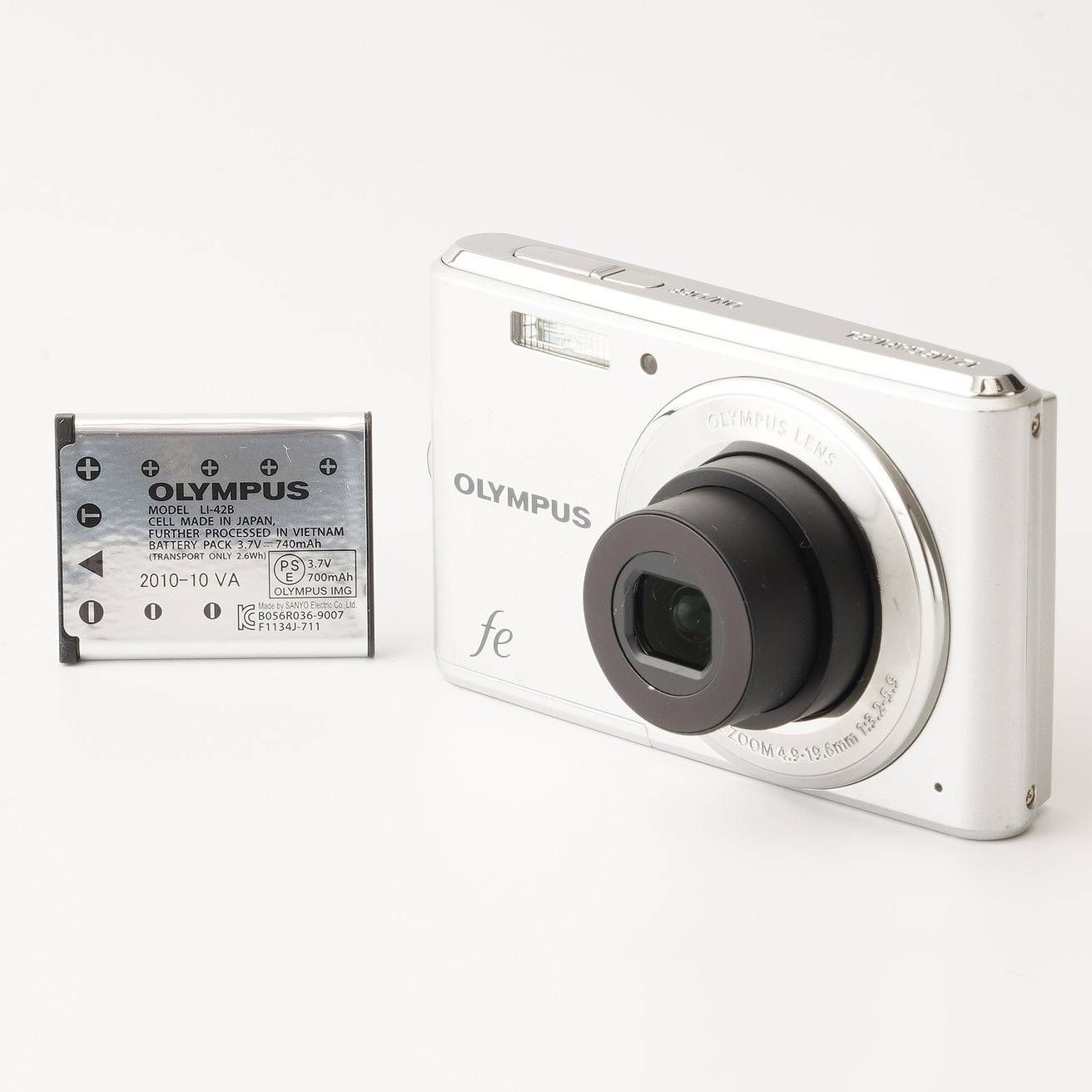 オリンパス Olympus FE 4050 シルバー 4x コンパクトデジタル