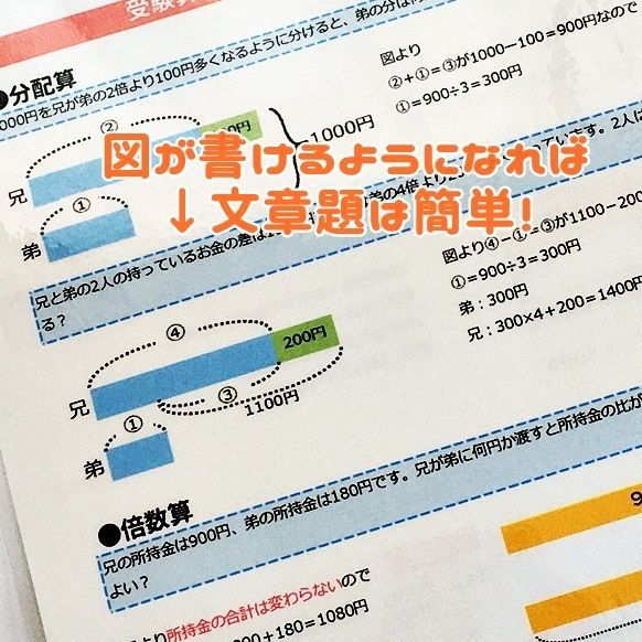 ○【011】中学受験算数 特殊算の文章題の解き方 B5ラミネート6枚 中学入試  日能研、四谷大塚、東進ハイスクール、浜学園、希学園などの学習塾の参考書として！ - メルカリ