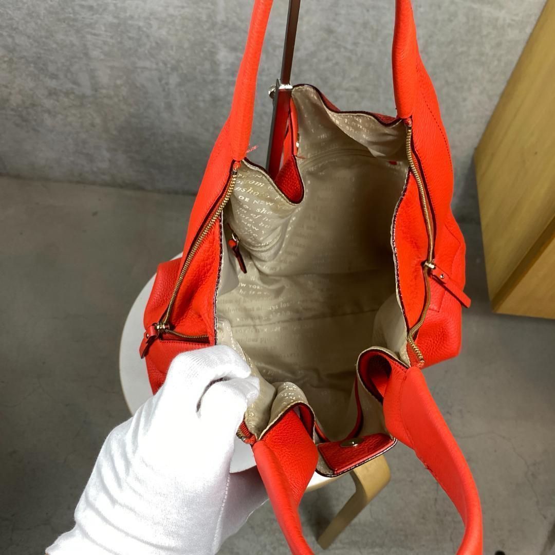 kate spade new york 赤 未使用に近い - メルカリ 