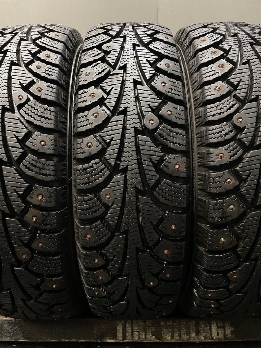 HANKOOK winter I Pike 155/70R13 13インチ スパイクタイヤ 4本 バリ溝 