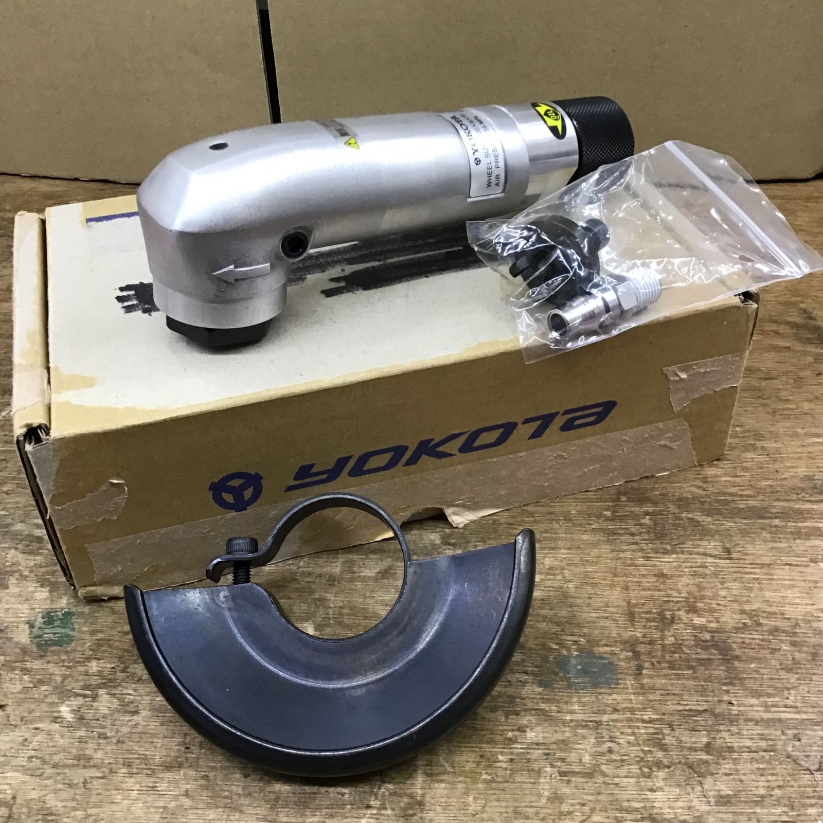 未使用品】ヨコタ/YOKOTA アングルグラインダ G4-SA 砥石100mm【柏店 