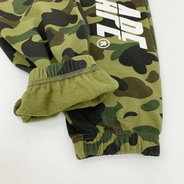 アベイシングエイプ スウェットパンツ ボトムス 大猿 カモフラ