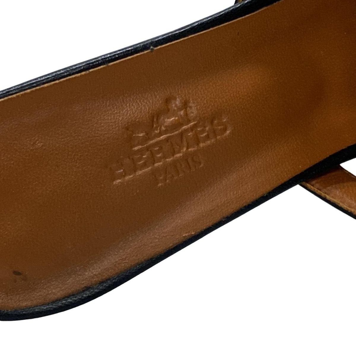 美品　Hermes エルメス　ミュール　オズ　37 ケリー金具 HERMES - Hermes エルメス ミュール「オズ」ホワイト 37.5