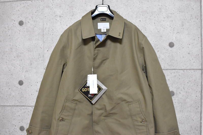 新品 nanamica ナナミカ GORE-TEX ステンカラーコート S 定価62000円