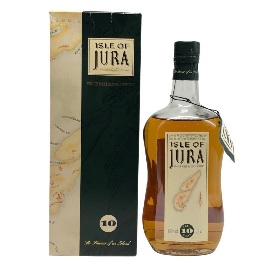アイル オブ ジュラ 10年 750ml 43% マップラベル【L1】