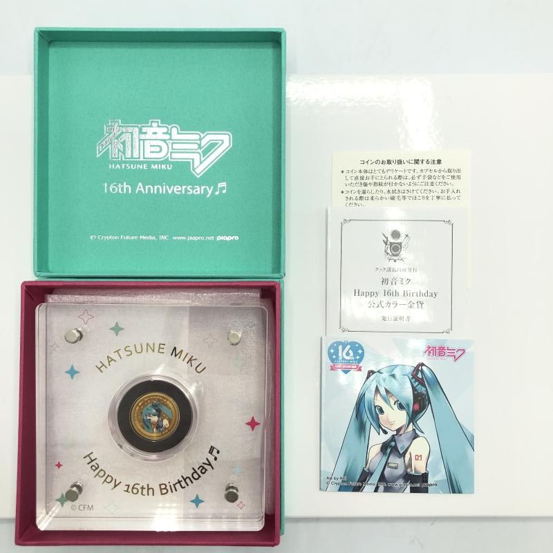初音ミク16th 金貨、銀貨セット（公式）アクリルアートボードセット