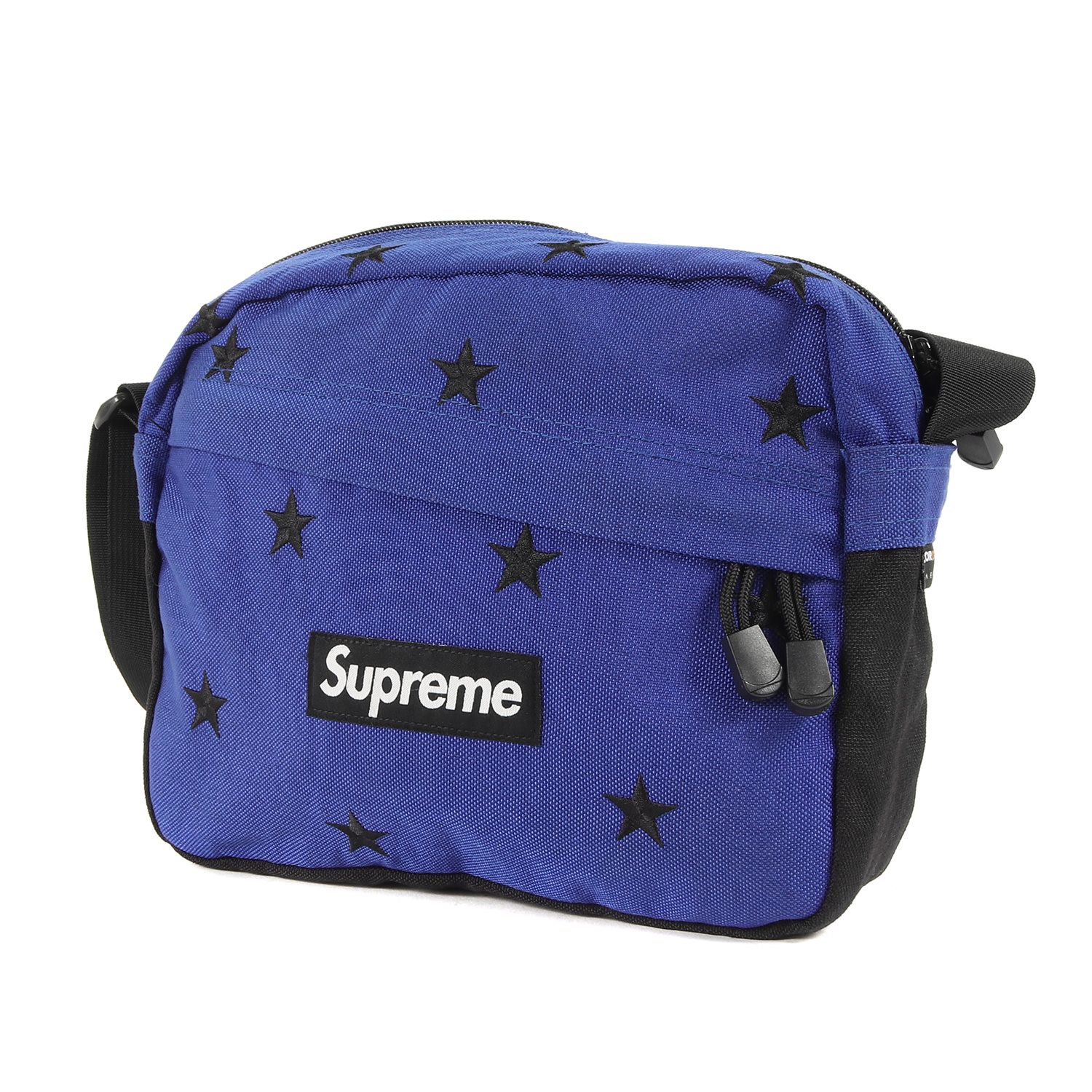 Supreme シュプリーム バッグ 13AW スター刺繍 ショルダーバッグ Stars Shoulder Bag ブルー ストリート ブランド  カバン【メンズ】