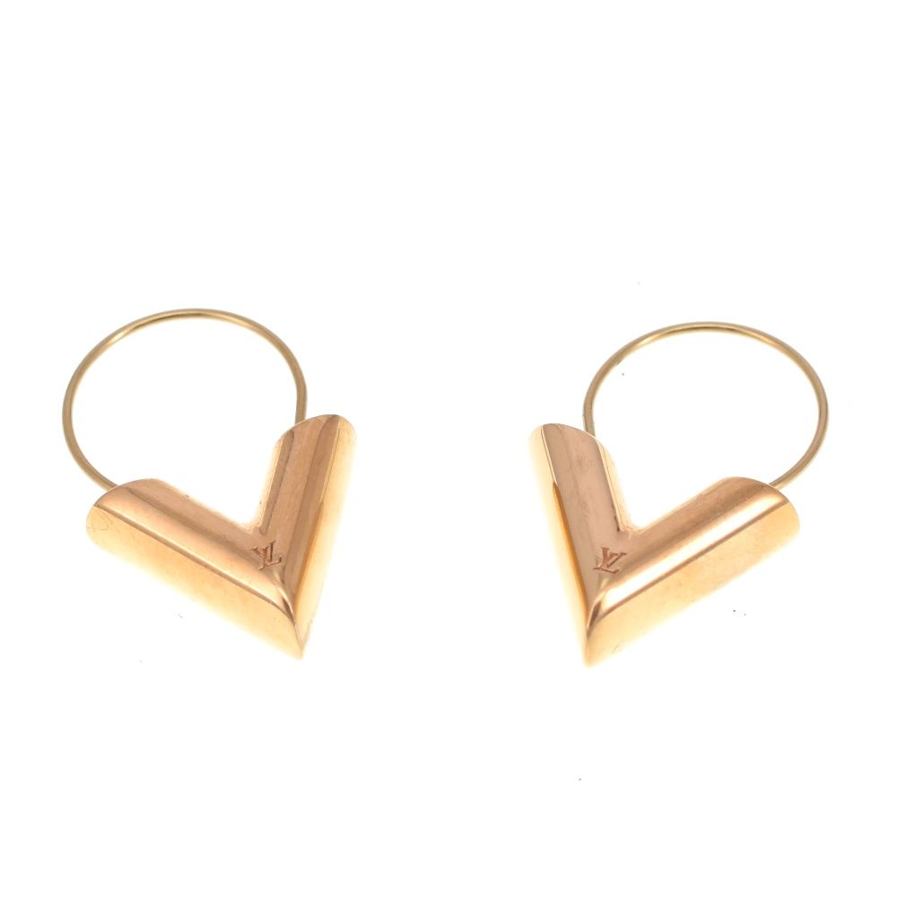 ルイ・ヴィトン LOUIS VUITTON M61088 エセンシャル V ピアス GP