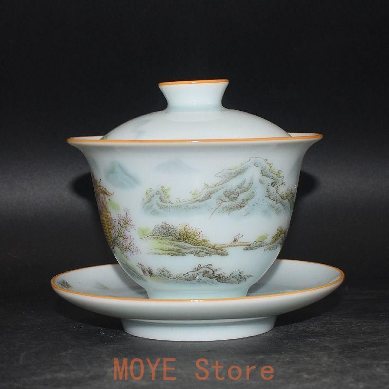 中国茶器 紅竜三才蓋碗 茶碗 湯飲み煎茶器 新品未使用 中国茶器 景徳鎮紅乾隆三才蓋碗茶碗 湯飲み 煎茶道具 未使用品