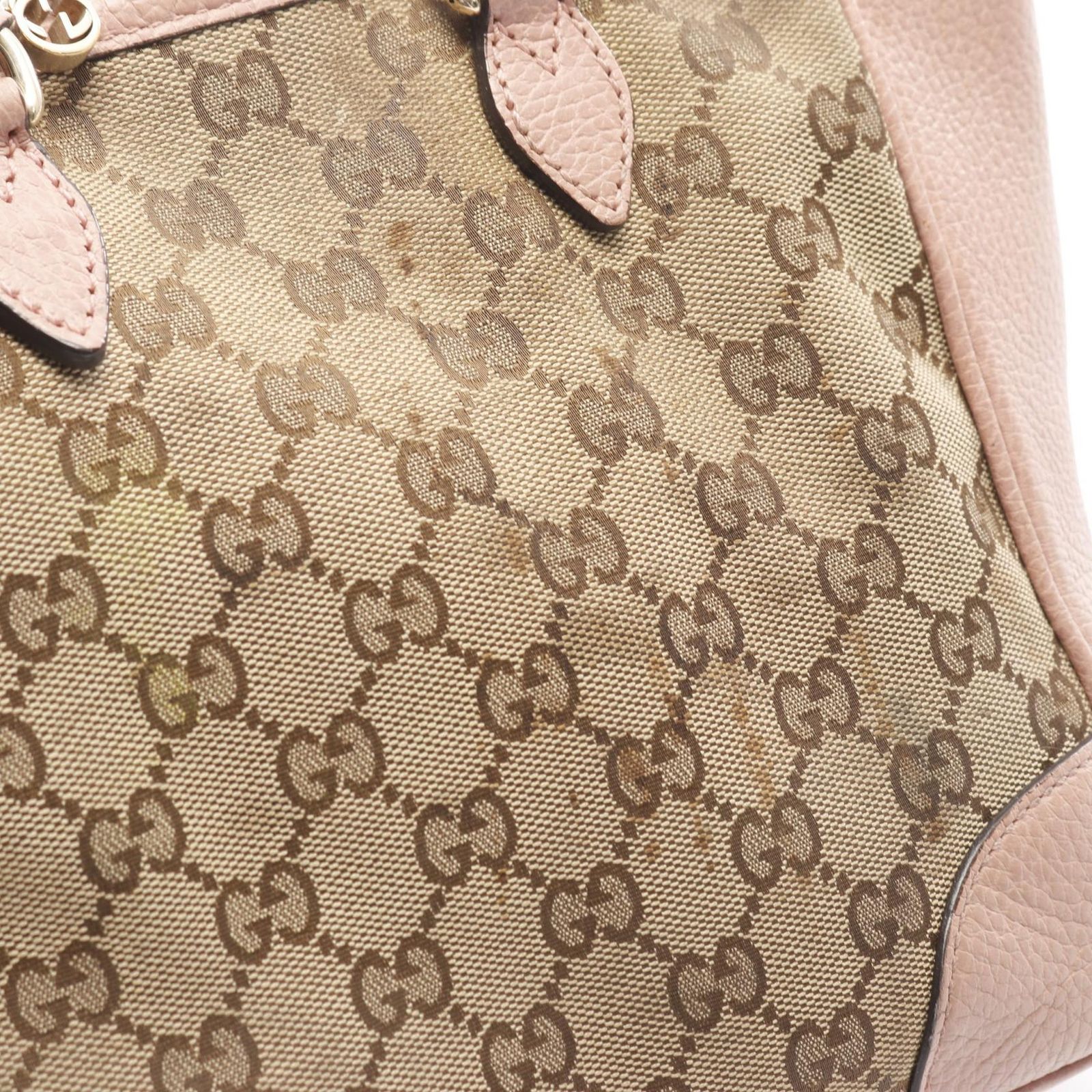 グッチ GUCCI トートバッグ ブリー GGキャンバス 449241 ベージュ