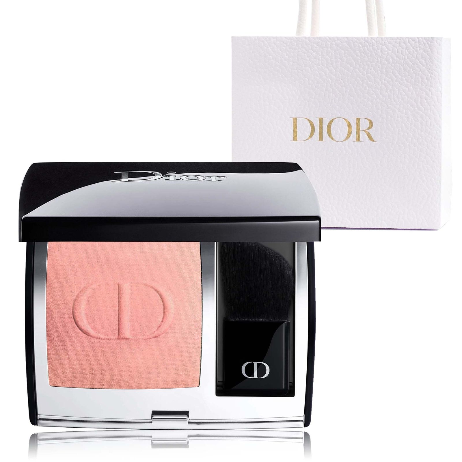 正規品 DIOR ディオール ディオールスキン ルージュ ブラッシュ 100 ヌード ルック マット 6g パウダーチーク デパコス プレゼント ギフト ショッパー付き