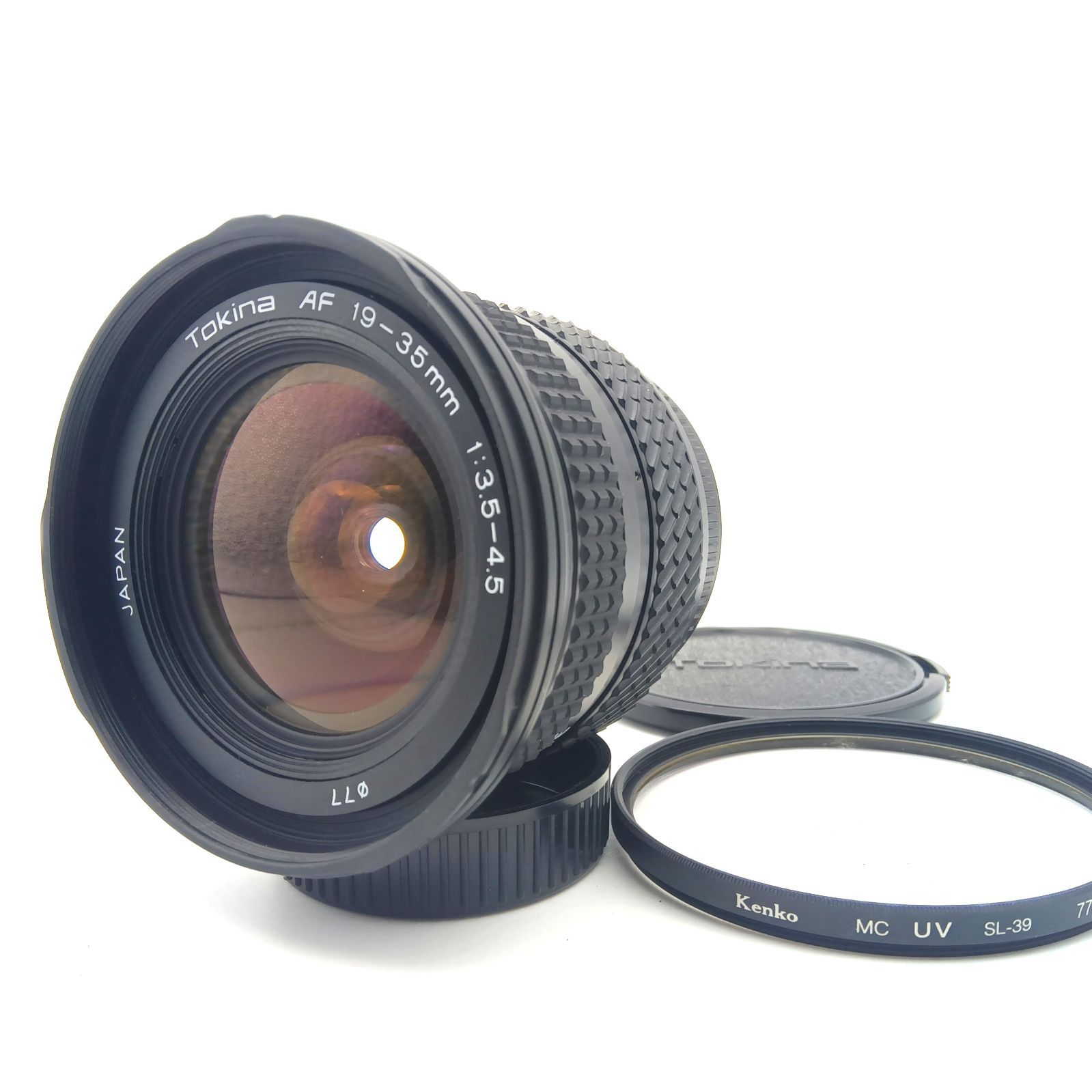 超美品 Canon Tokina AF 19-35mm 超広角 本箱 #8285 トキナー TOKINA AF 19-35mm F3.5-4.5 AF193 Canon キヤノン