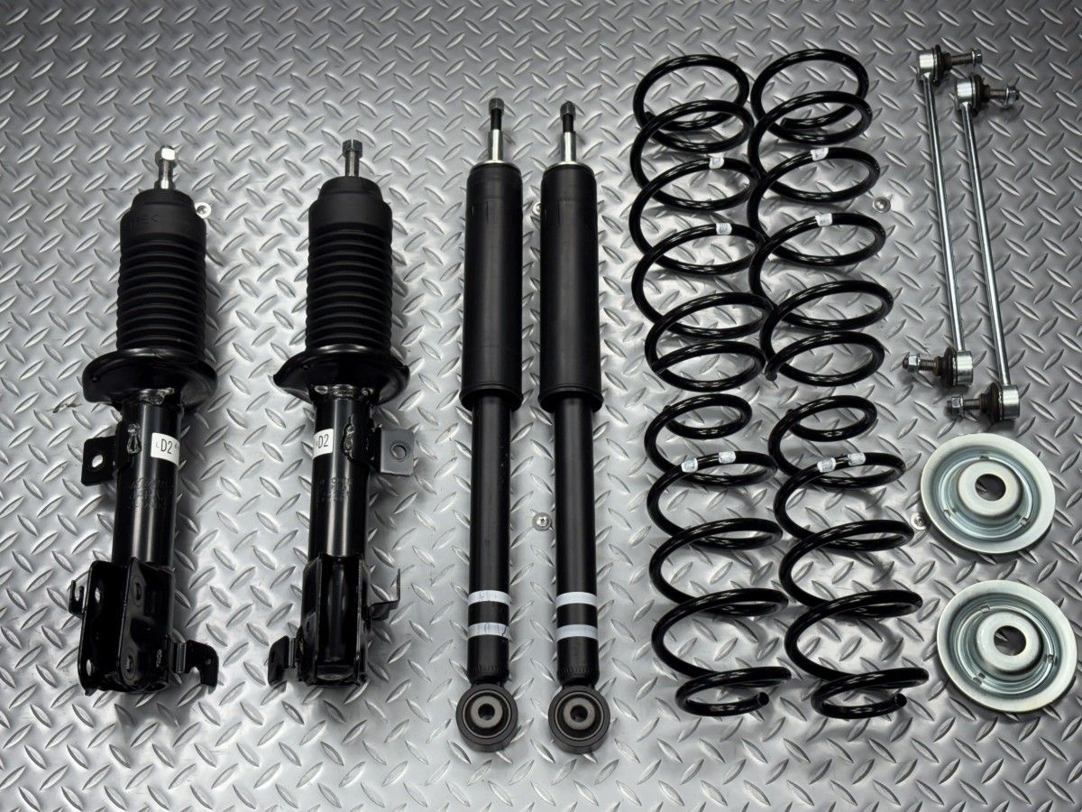 新車外し MK54S スペーシアカスタム 純正 サスキット 品番41601-53U10 41602-53U10 41810-53U11 ショックアブソーバー 25070040