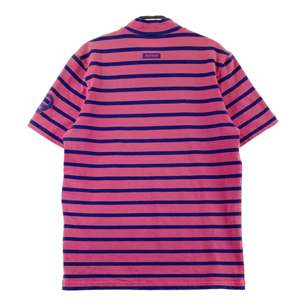 PEARLY GATES 長袖 モックネック ボーダー サイズ4 新品 パーリー