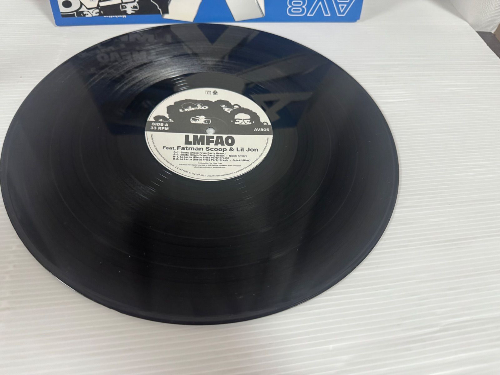 ☆LMFAO Shots (AV8 Remix) レコード Lmfao Shots Av8 Remix Record 7B | eBay