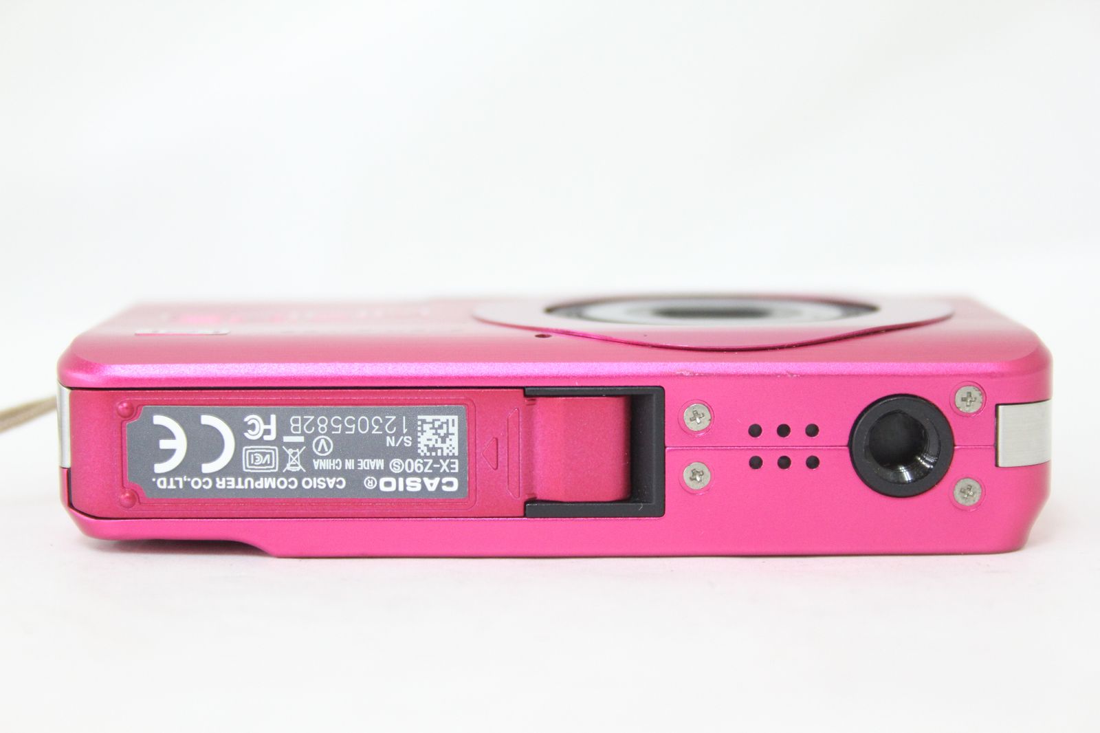 【美品・付属品完備】 カシオ　CASIO EXILIM EX-Z90 ピンク CASIO カシオ CASIO EXILIM EX-Z90 ピンク ＃A306-1612M0006 - 極美品