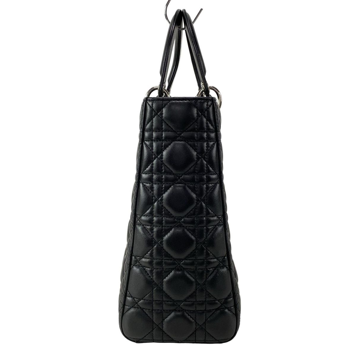 Dior 黒 ハンドバッグ 保存袋付き DIOR/ChristianDior(ディオール/クリスチャンディオール