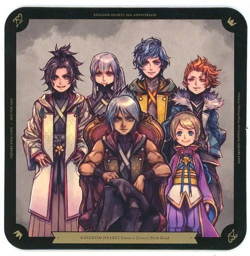 キングダムハーツ　20周年記念カフェ　特典コースター　フルコンプ+オマケ キングダムハーツ 20周年記念カフェ 特典コースター フルコンプ+オマケ
