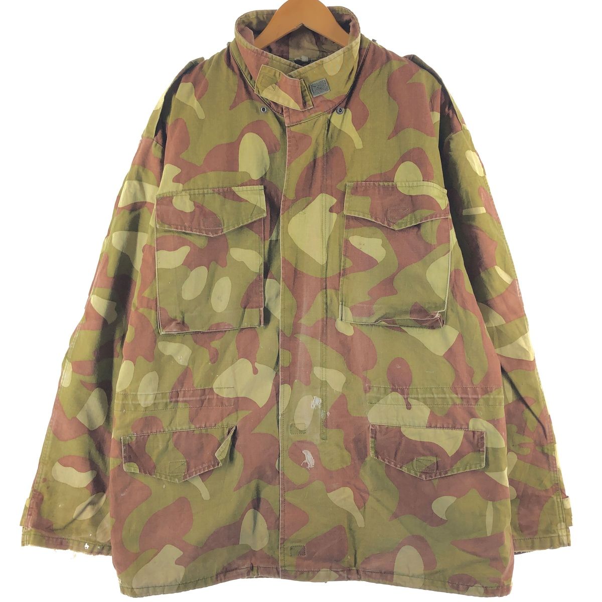 M-65 82年製 US実物 SCOVILL ZIP ウッドランドカモ M-65 82年製 US実物 SCOVILL ZIP ウッドランドカモ M-65 82年