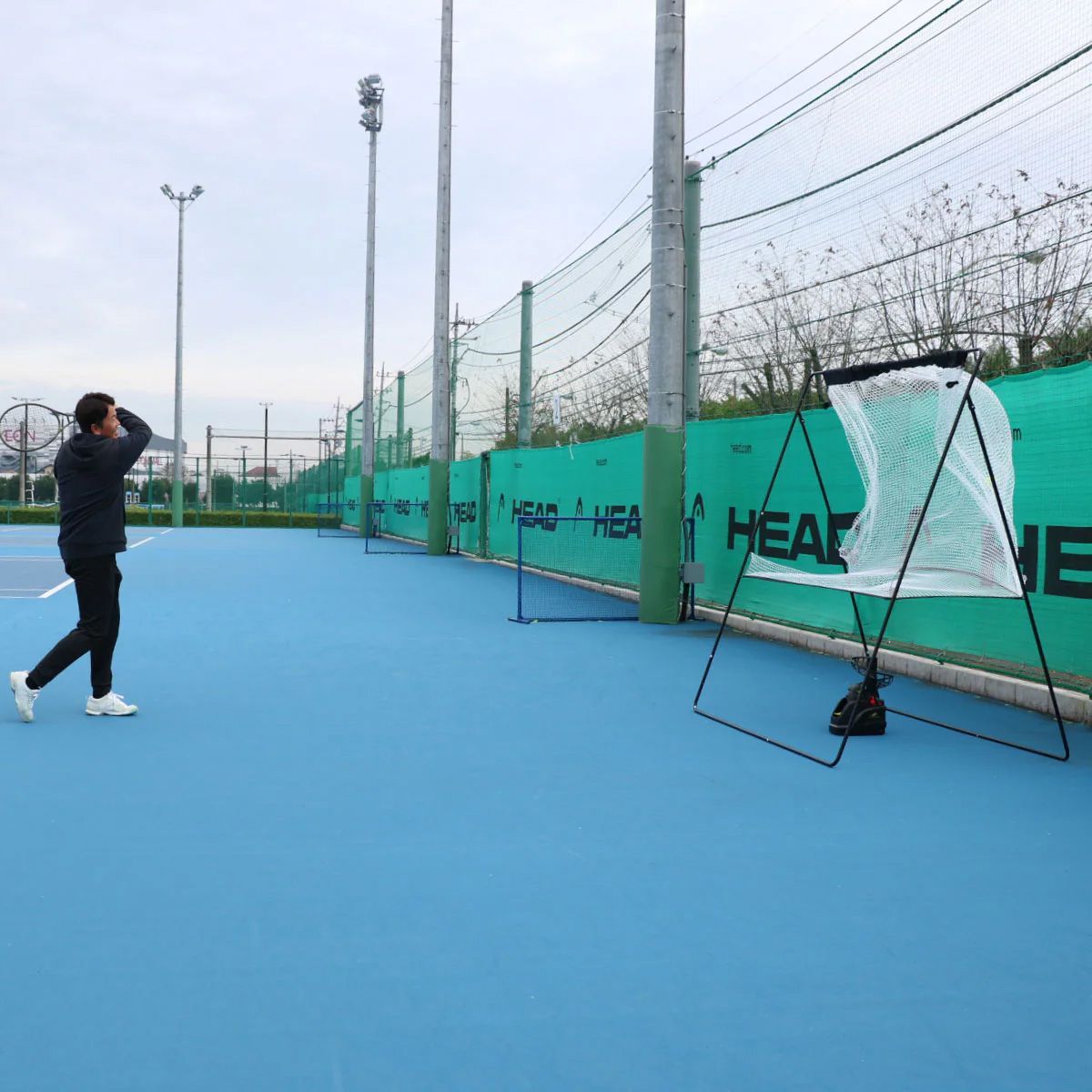 FIELD FORCE テニスオートリターンネットセット テニス オートリターン