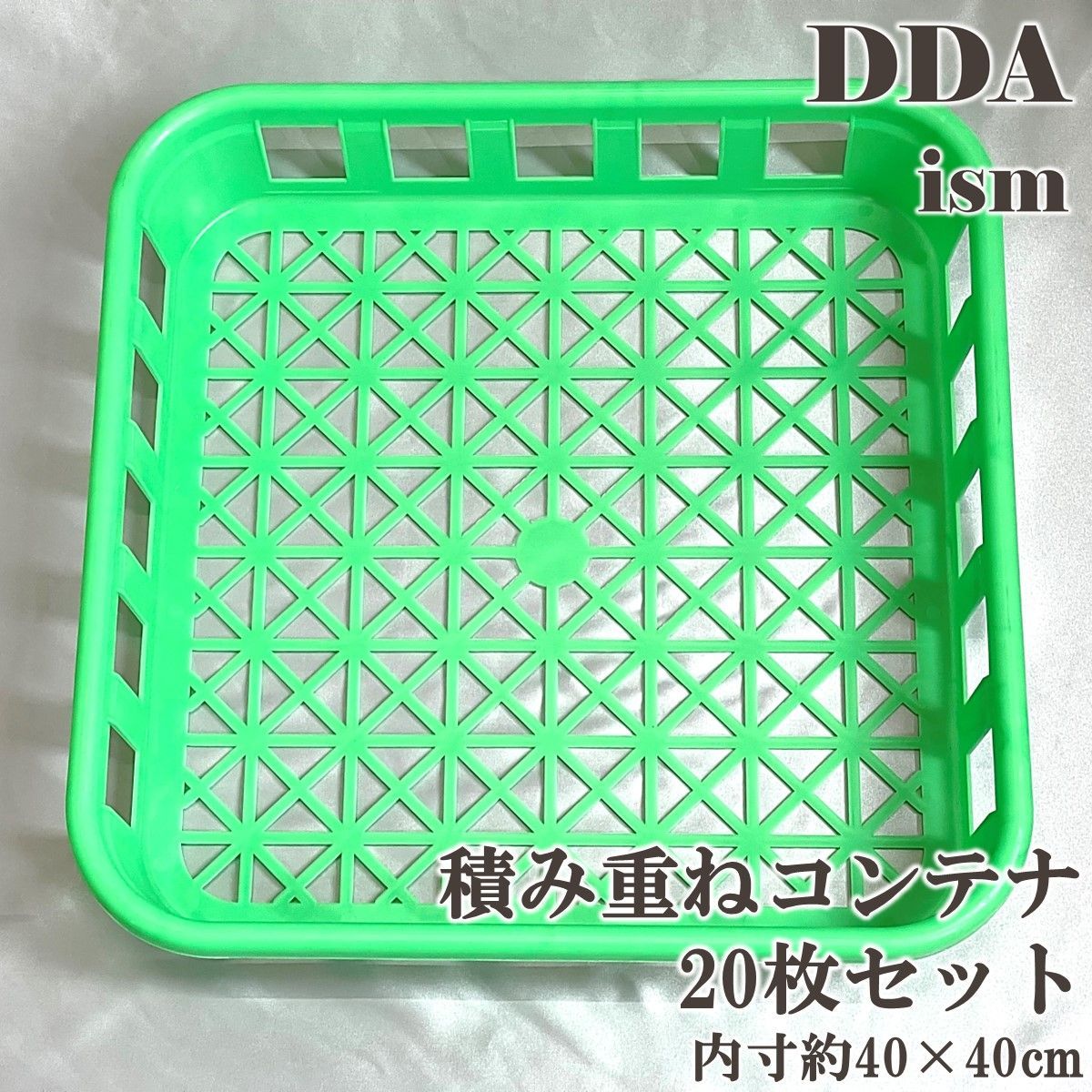 DDA 積み重ねコンテナ 広口 20枚セット dda クワガタ カブトムシ 飼育