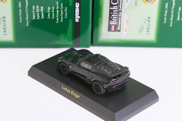 中古品＞京商 1/64 ロータス エキシージ ブラック ブリティッシュ ミニカーコレクション1 Kyosho 1/64 Lotus Exige  black - メルカリ