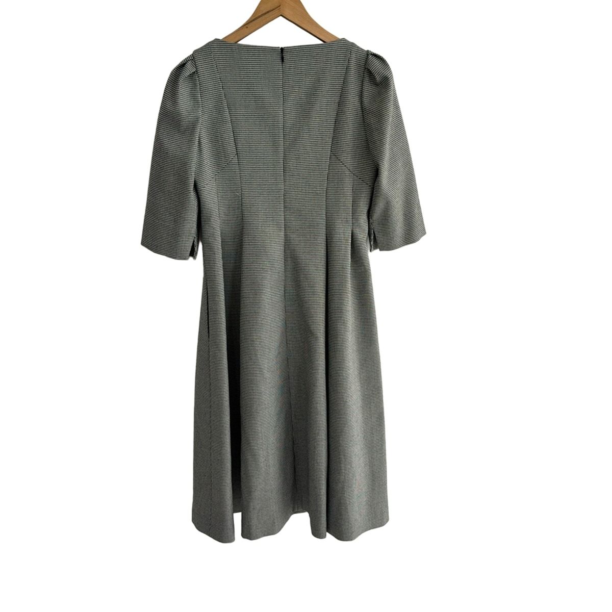 セルフォード　ワンピース　千鳥柄 CELFORD セルフォード チドリカットジャガードワンピース