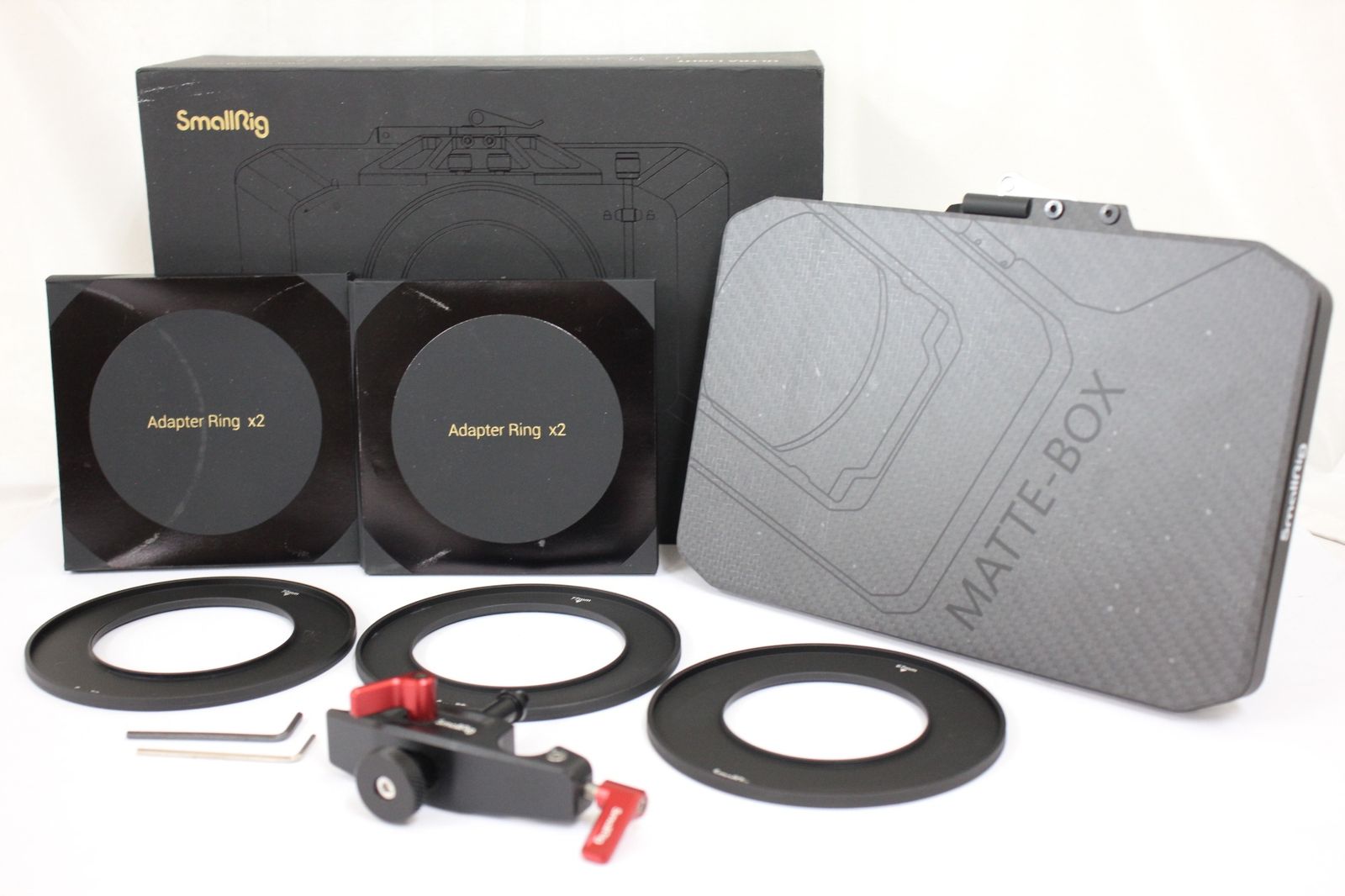 返品保証 元 き SmallRing LIGHTWEIGHT MATTE BOX 2660 マットボックス スモールリング M7633