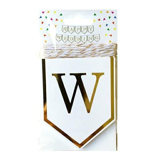 3営業日で発送 Paper Intelligence ペーパーガーランド HAPPY WEDDING 4108461 入数 250