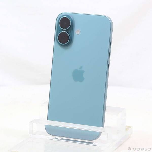 〔 品〕 iPhone16 128GB ティール MYDV3J A SIMフリー 258