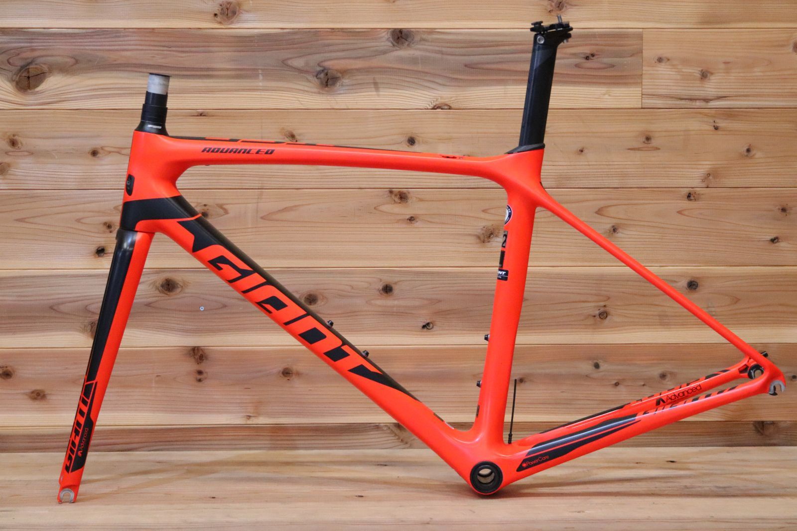 ジャイアント GIANT TCR ADVANCED 2 RIM 2018モデル Sサイズ カーボン ロードバイク フレームセット 広島店