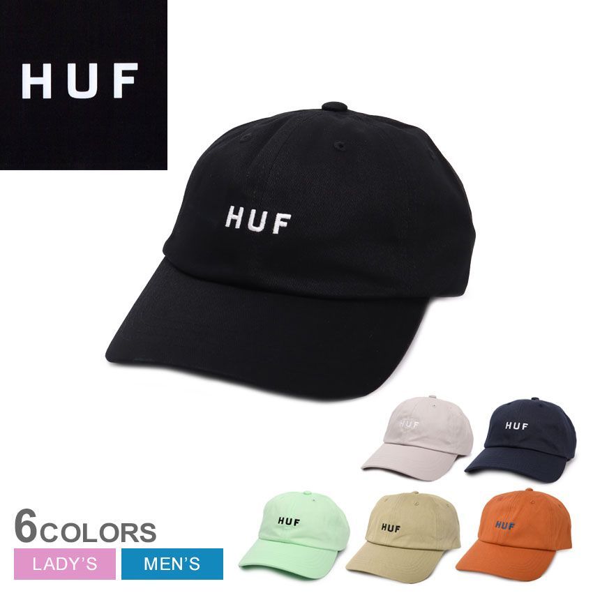 ハフ キャップ HT00716 レディース メンズ SET OG CV 6 PANEL HAT HUF カラー:01.クリーム 品番：2375-0235