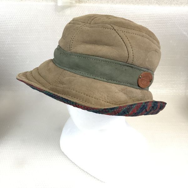 CANTERBURY カンタベリー 羊革 リアルムートンジャケットM CANTERBURY/カンタベリー☆ムートン/レザーハット/内側ウール