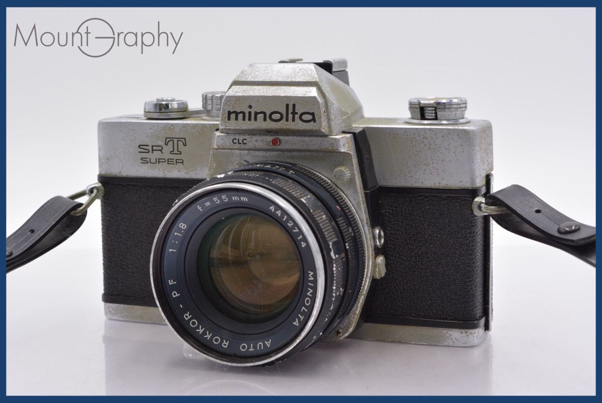 ☆ジャンク特価☆ ミノルタ MINOLTA SR T SUPER + MINOLTA AUTO