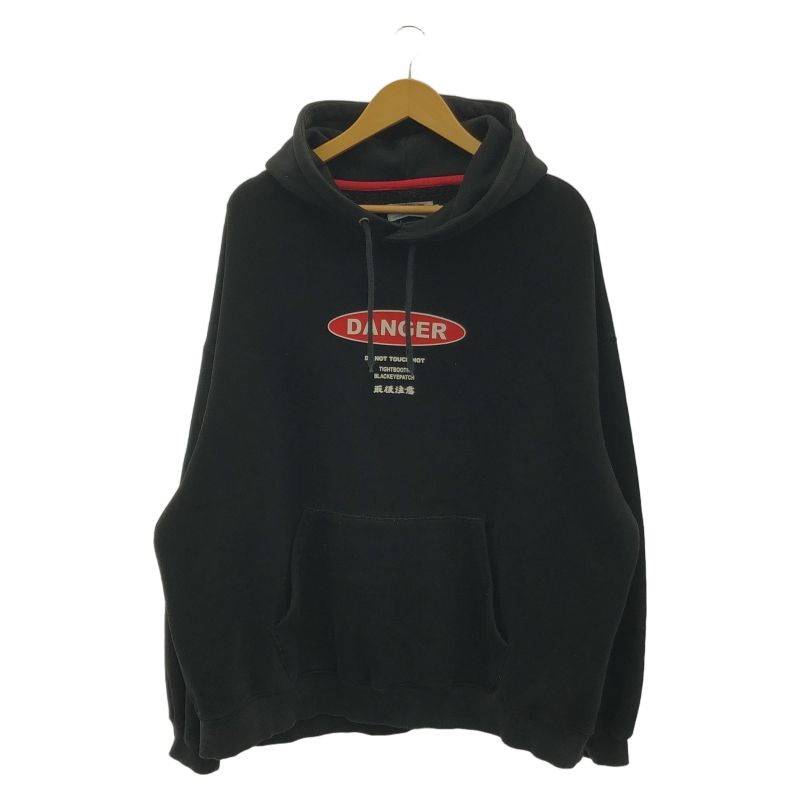 中古】TIGHTBOOTH×BlackEyePatch コラボパーカーサイズL タイトブース 