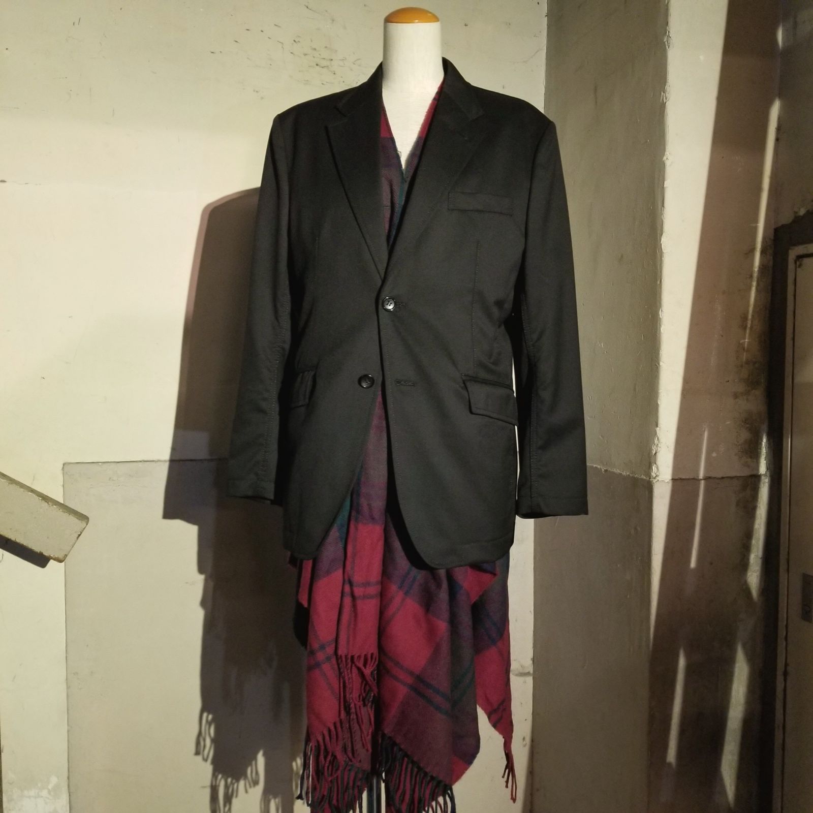 COMME des GARCONS SHIRT 20aw × LOCHCARRON タータンチェック 大判