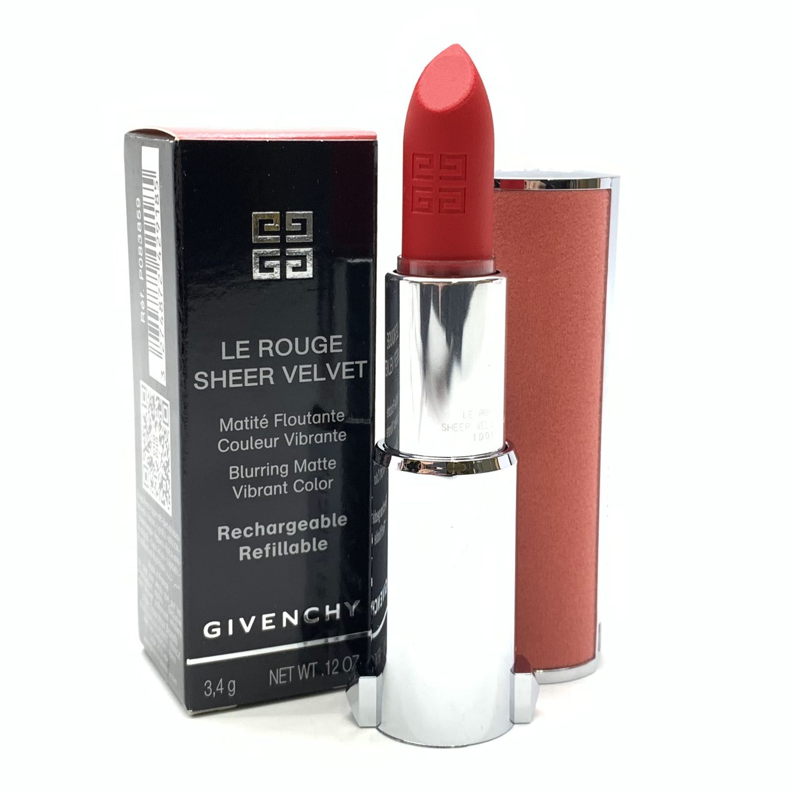 未使用 GIVENCHY ルージュ ジバンシイ ジバンシー シアー ベルベット リップスティック 口紅 #36 赤 レッド 化粧品 コスメ  管理RY23001930 メルカリ