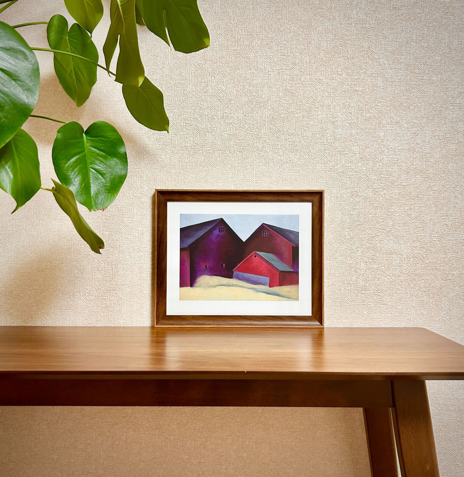 新品☆額縁付アートポスター☆ジョージア・オキーフ☆O'Keeffe