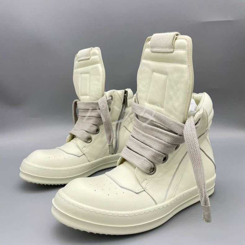 Rick Owens JUMBOLACED GEOBASKET ハイカットスニーカー