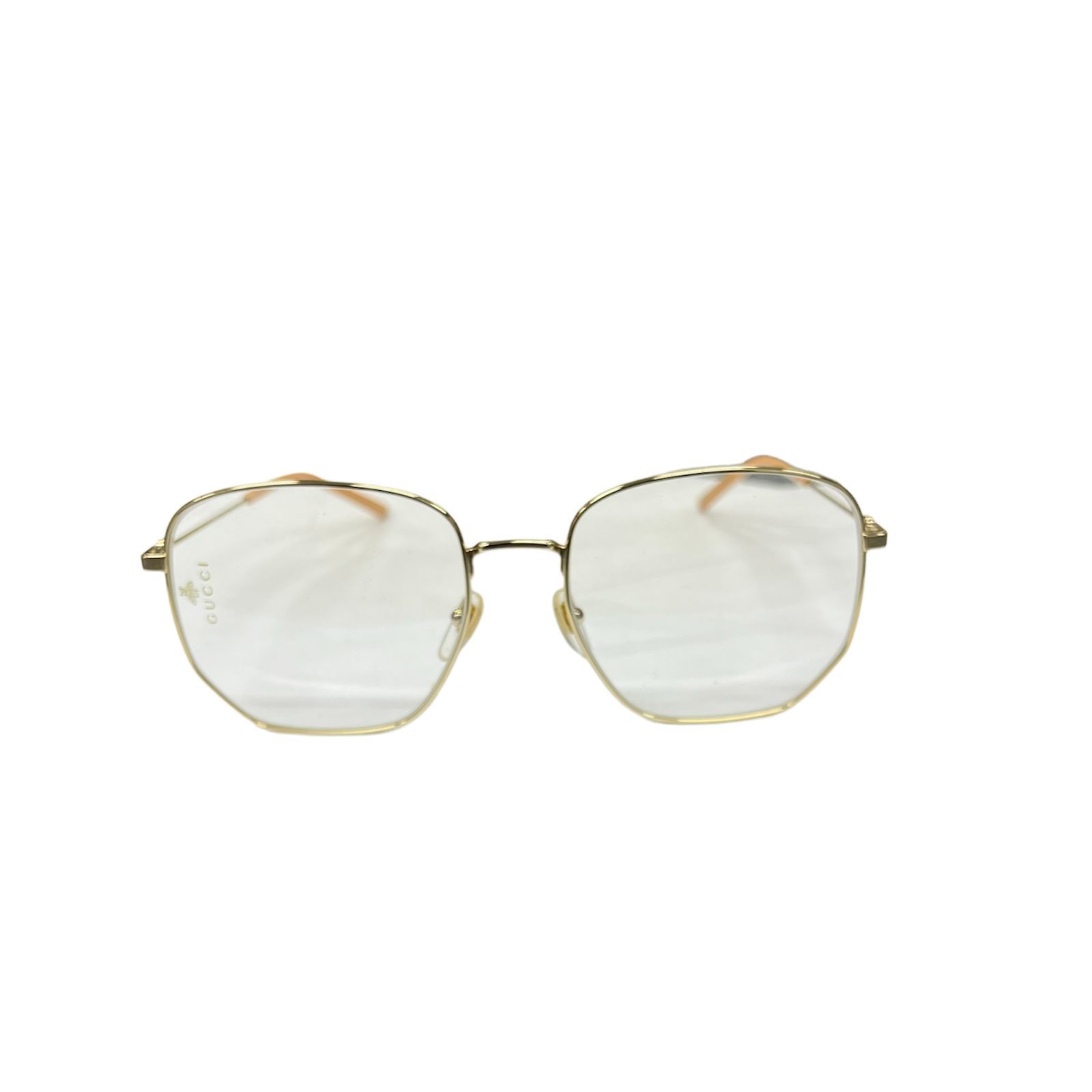 GUCCI スクエアフレーム メタル サングラス グッチ GG0396S - メルカリ