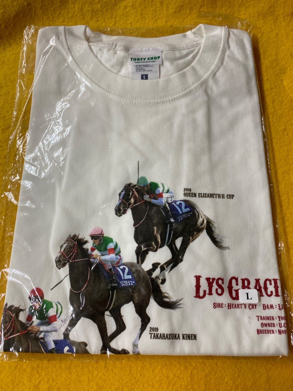 競馬］リスグラシュー引退記念Tシャツ／JRA - メルカリ