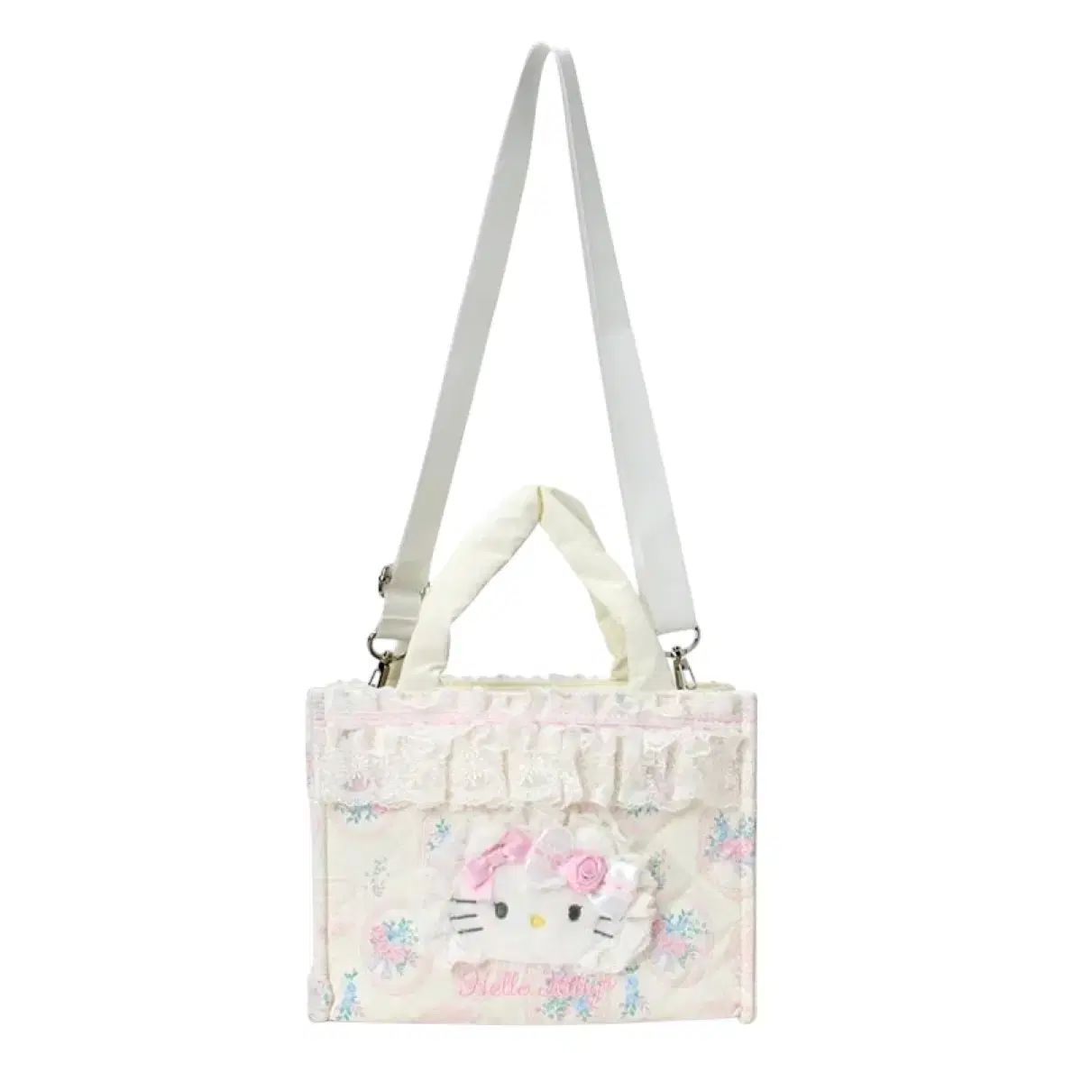 Sanrio サンリオ ホワイトフリル キティバッグ