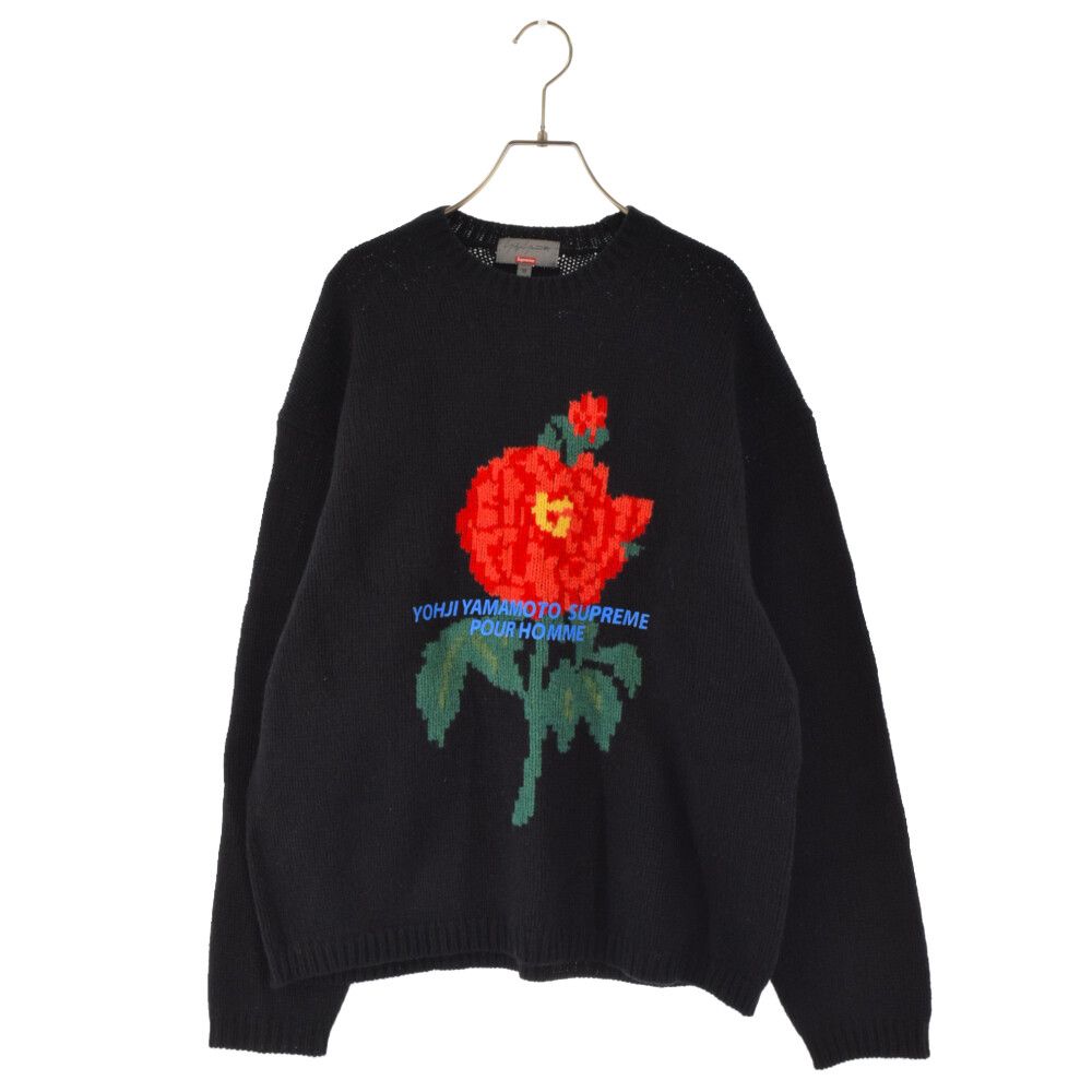 新品未使用 Supreme × Yohji Yamamoto セーター 20AW Supreme x Y's by Yohji Yamamoto Sweater Black Olive 2colors FW25