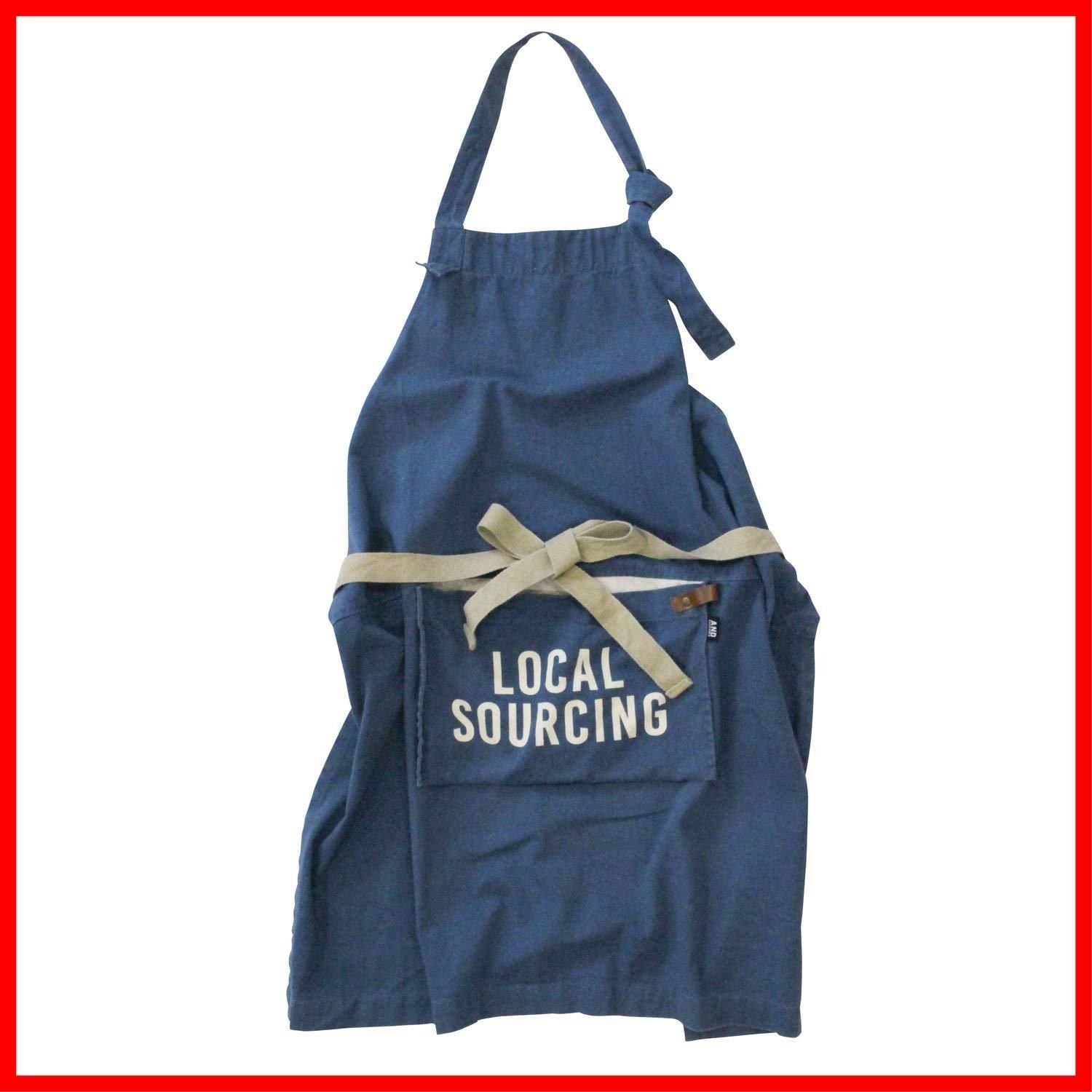 オシャレ収納 青LS エプロン ブルー アンドパッカブル 88960