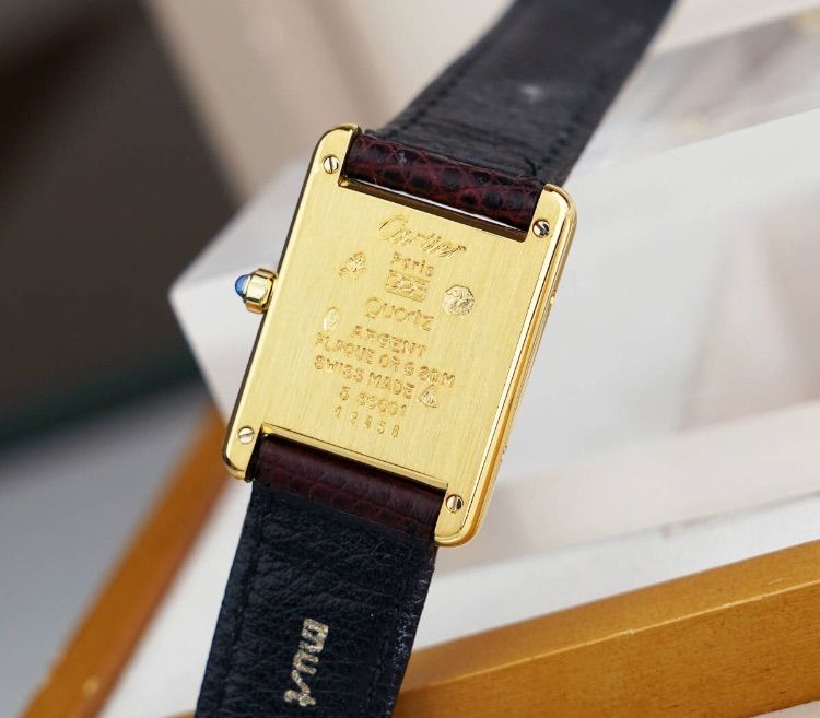 美品 カルティエ マスト タンク レッド SM Cartier - メルカリ