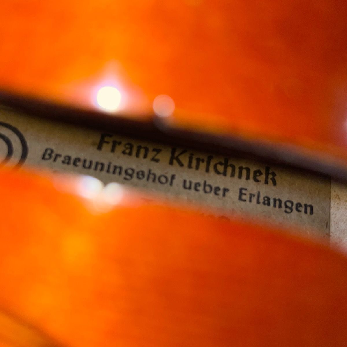 Franz Kirschnek No.10 4/4 Violin フランツ・キルシュネック