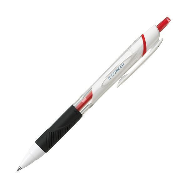 （まとめ）三菱鉛筆 油性ボールペン ジェットストリーム 0.5mm 赤 SXN1