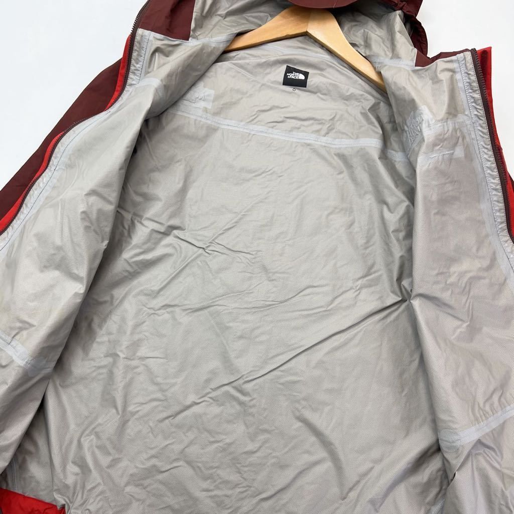 比較的美品 ☆ ノースフェイス THE NORTH FACE NP10180 ドットショット ジャケット マウンテンパーカー エンジ レッド M アウトドア■N172 比較的美品 ☆ ノースフェイス THE NORTH FACE NP10180 ドットショット
