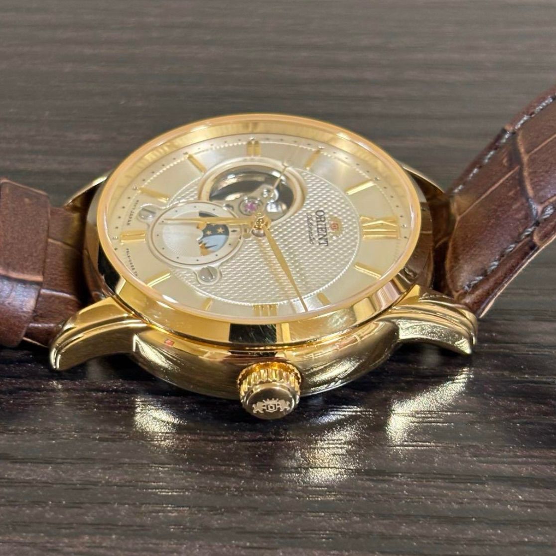 ◎ ORIENTオリエント SUN＆MOON F6L2-UAA0 自動巻き腕時計 - メルカリ