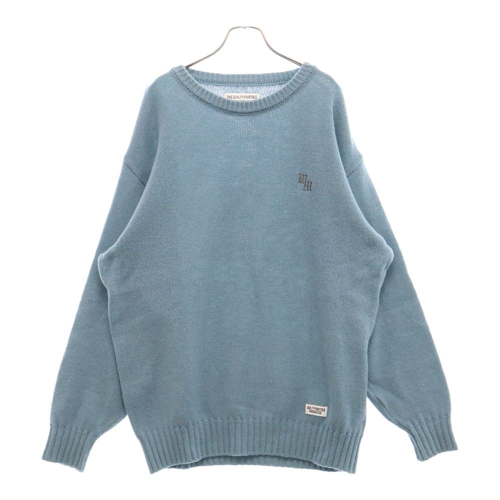 WACKO MARIA ワコマリア クラシック クルーネック ニットセーター WACKO MARIA (ワコマリア) CLASSIC CREW NECK SWEATER